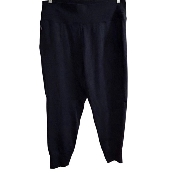 Athleta Women's Venice High Rise Jogger Sweatpants Dark Navy Blue Size XL - Picture 1 of 12
